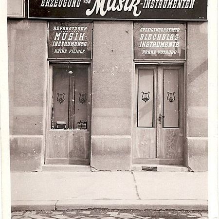 Votruba Musik Geschäft 1950er Jahre